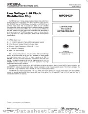 MPC942P datasheet pdf Motorola