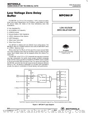 MPC961P_D datasheet pdf Motorola