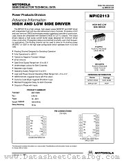 MPIC2113 datasheet pdf Motorola