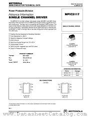 MPIC2117 datasheet pdf Motorola