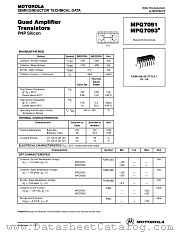MPQ7091 datasheet pdf Motorola