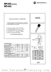 MPS-H55 datasheet pdf Motorola