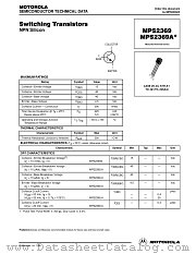 MPS2369A datasheet pdf Motorola