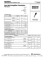 MPS6726 datasheet pdf Motorola