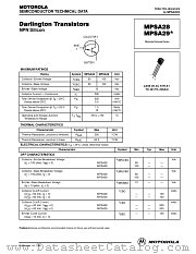 MPSA28 datasheet pdf Motorola