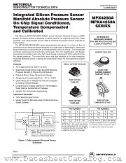MPX4250A datasheet pdf Motorola