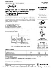 MPX4250GS datasheet pdf Motorola