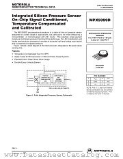 MPX5999D datasheet pdf Motorola