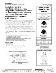 MPXAZ6115A6T1 datasheet pdf Motorola