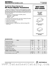 MRF15060 datasheet pdf Motorola
