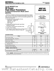 MRF183 datasheet pdf Motorola
