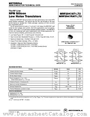 MRF2947RAT2 datasheet pdf Motorola