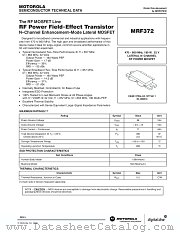 MRF372D datasheet pdf Motorola