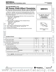 MRF374_D datasheet pdf Motorola