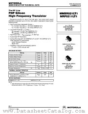 MRF5211LT1 datasheet pdf Motorola