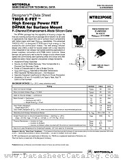 MTB23P06 datasheet pdf Motorola
