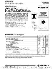 MTB29N15E datasheet pdf Motorola
