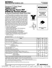 MTB6N60E datasheet pdf Motorola