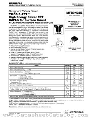 MTB9N25E datasheet pdf Motorola