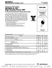 MTP1302 datasheet pdf Motorola