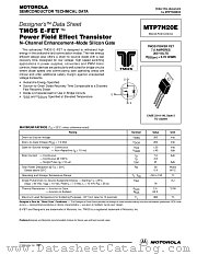 MTP7N20E datasheet pdf Motorola