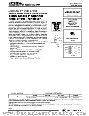 MTSF2P02HD datasheet pdf Motorola