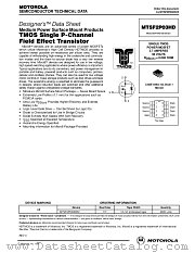 MTSF2P03HD datasheet pdf Motorola