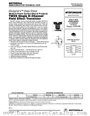 MTSF3N02HD datasheet pdf Motorola