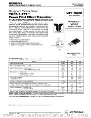 MTY16N80E datasheet pdf Motorola