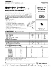 MUN5216T1 datasheet pdf Motorola