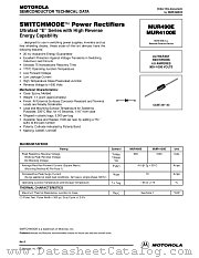 MUR4100E datasheet pdf Motorola