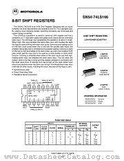 SN54LS166 datasheet pdf Motorola