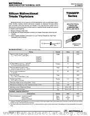 T2500BFP datasheet pdf Motorola