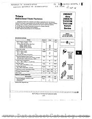 T4121D datasheet pdf Motorola