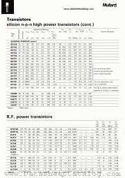 BLY35 datasheet pdf Mullard
