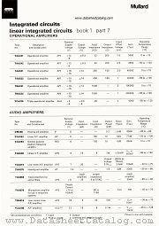 TAA310 datasheet pdf Mullard