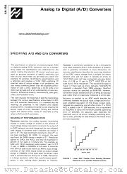 AN-156 datasheet pdf National Semiconductor