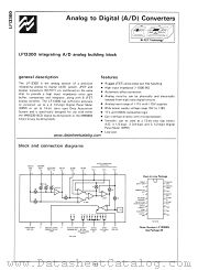 LF13300 datasheet pdf National Semiconductor