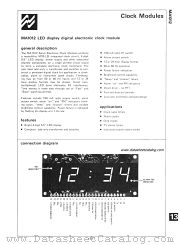 MA1012 datasheet pdf National Semiconductor
