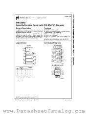 54FCT540 datasheet pdf National Semiconductor