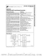 PC87108 datasheet pdf National Semiconductor