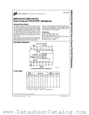 MM74HC253 datasheet pdf National Semiconductor