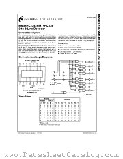 MM74HC138 datasheet pdf National Semiconductor
