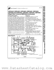 COP326C datasheet pdf National Semiconductor