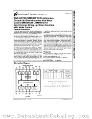 MM74HC191 datasheet pdf National Semiconductor