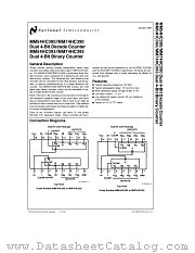 MM74HC393 datasheet pdf National Semiconductor