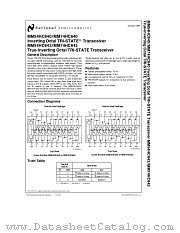 MM74HC643 datasheet pdf National Semiconductor