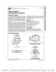 LH0063 datasheet pdf National Semiconductor