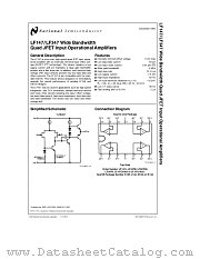 LF347 datasheet pdf National Semiconductor