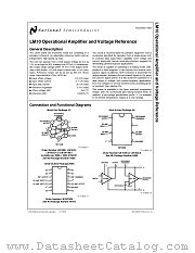 LM10 datasheet pdf National Semiconductor